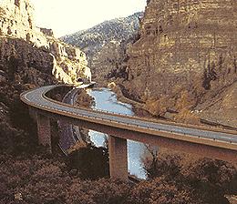 I-70 Glenwood Canyon, Colorado